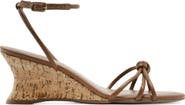 Arezzo Thara Ankle Strap Wedge Sandal