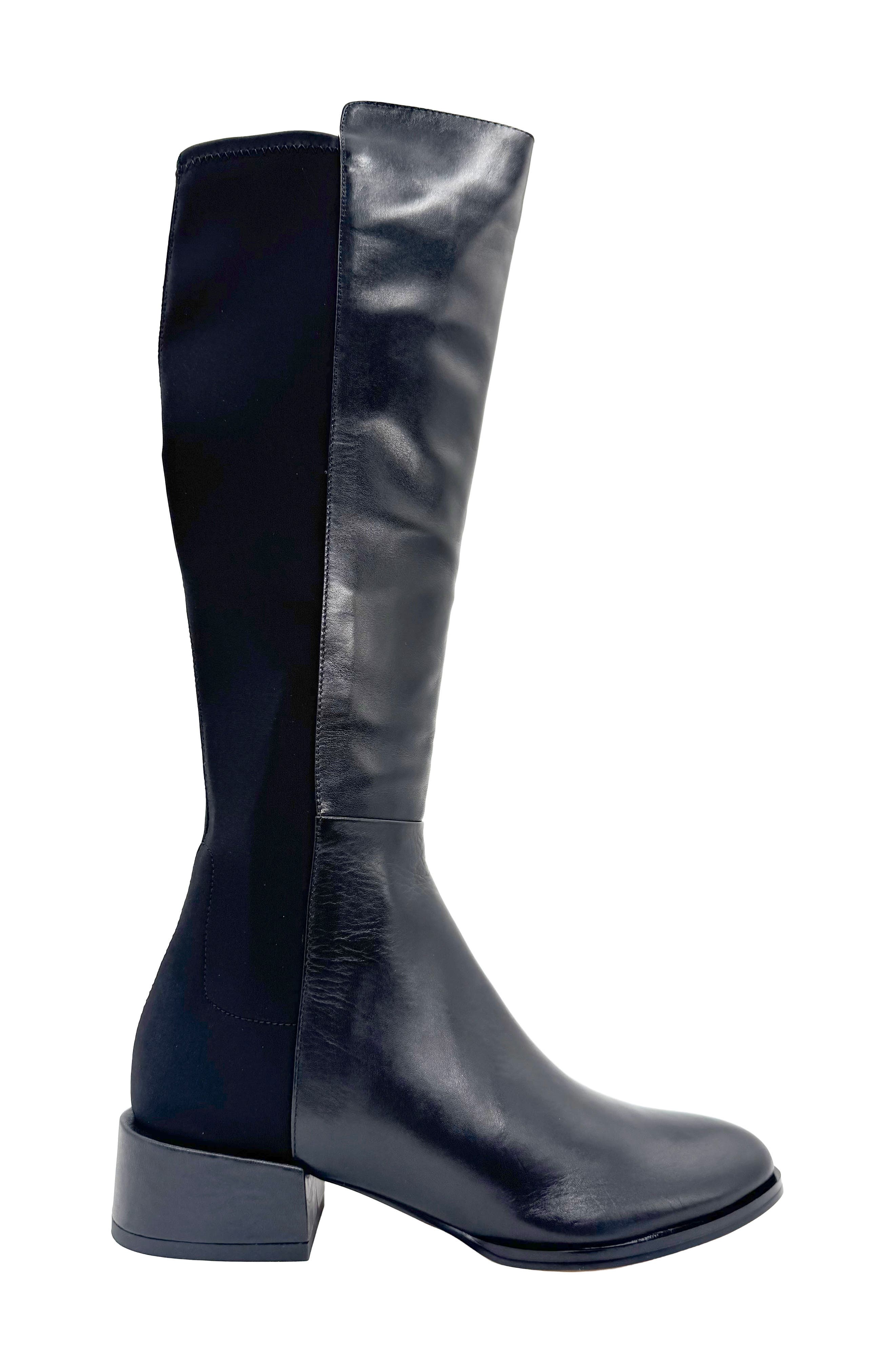 Naomi Knee High Boot, Alternate, color, BLACK