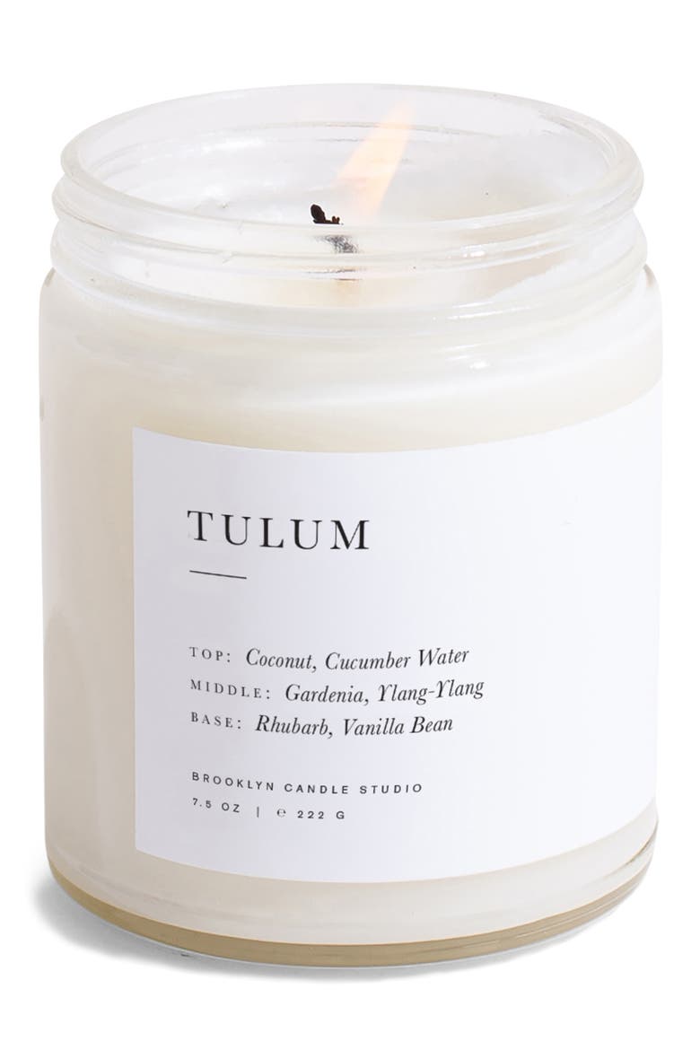 Tulum Jar Candle, Alternate, color, WHITE