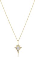 The Lovery Fine Jewelry Lab Grown Diamond Starburst Necklace