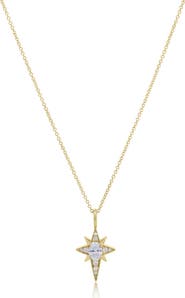 The Lovery Fine Jewelry Lab Grown Diamond Starburst Necklace