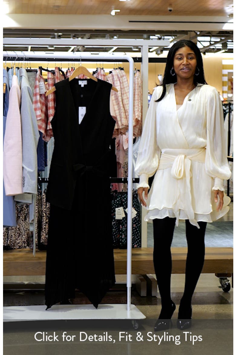Mixed Media Pleated Dress video