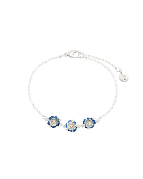 Larkspur Charm Bracelet