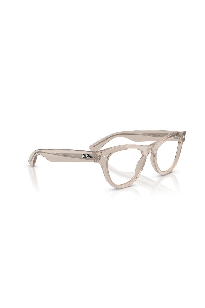 50mm Cat Eye optical glasses, Alternate, color, Brown