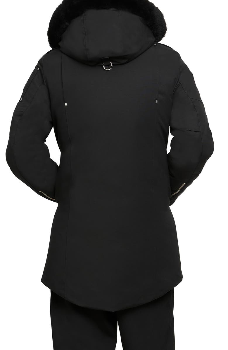 Moose Knuckles Stirling NeoShear Down Parka With Genuine Shearling Trim, Alternate, color, 