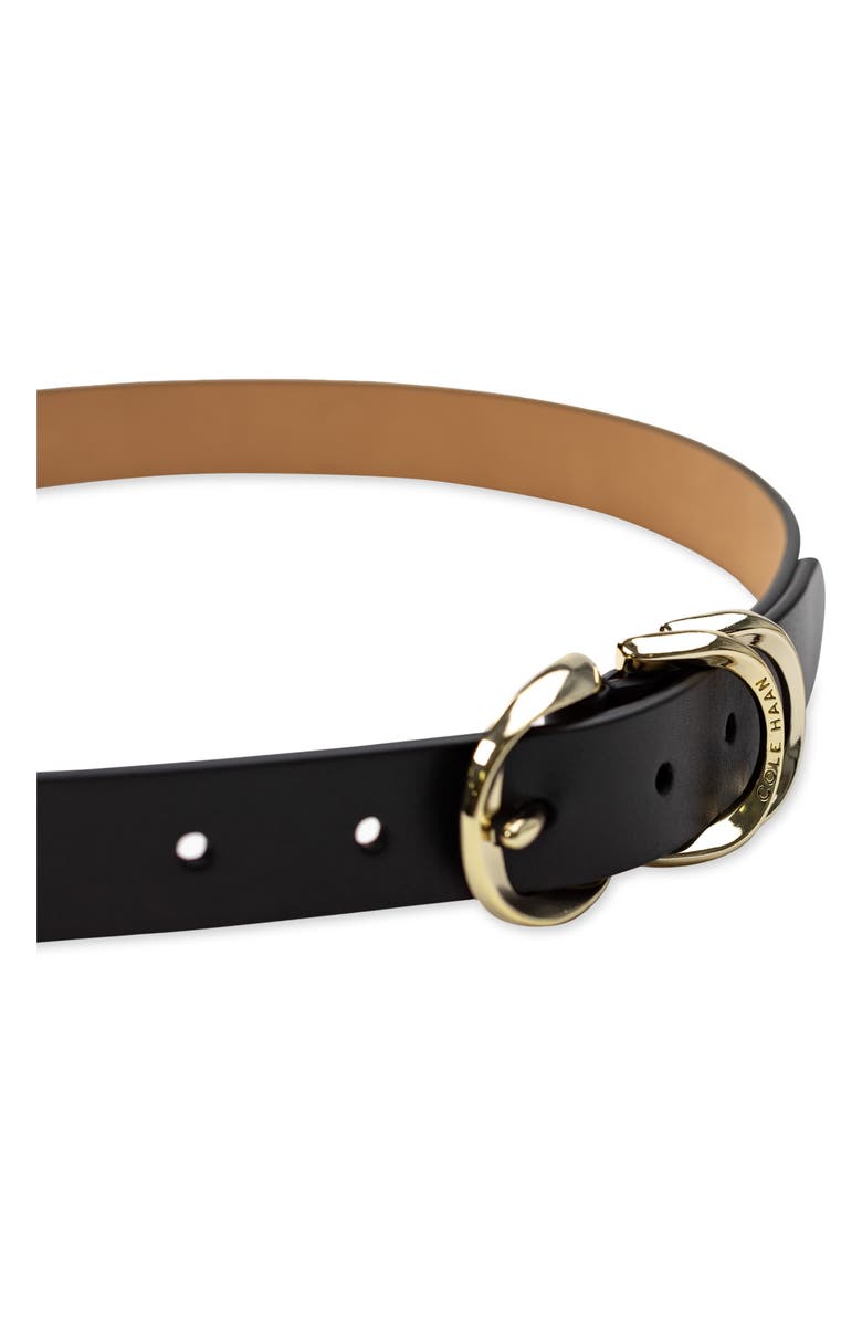 Cole Haan Triple Buckle Leather Belt, Alternate, color, 