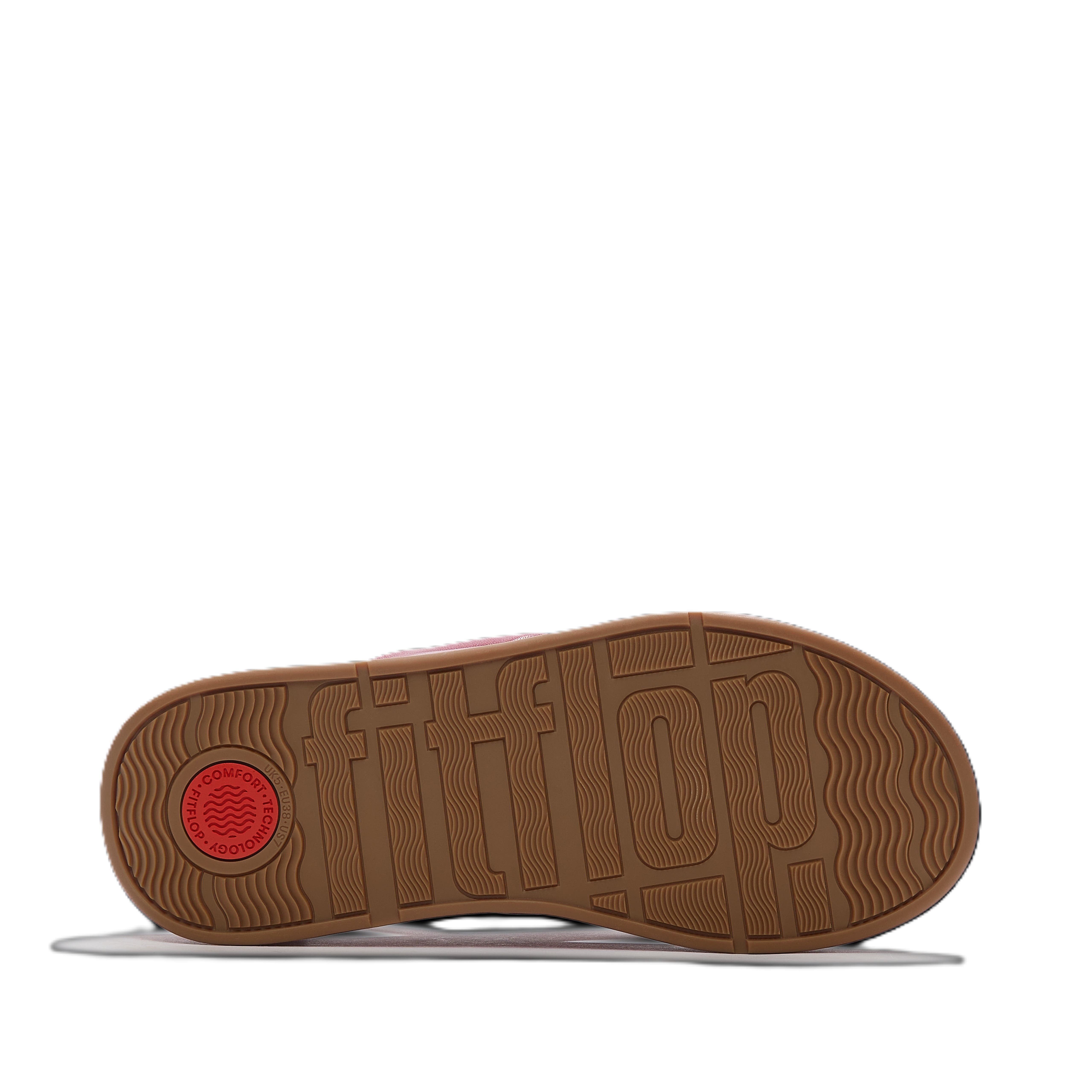FitFlop F Mode Knot Sandals, Alternate, color, Burnt Berry