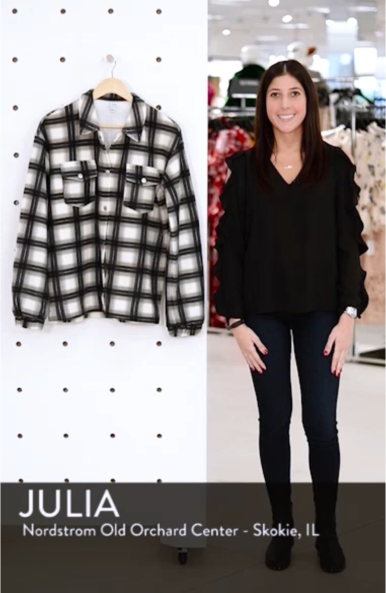 Plaid Shirt Jacket, sales video thumbnail