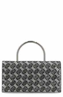 Jessica McClintock Corbin Microstone Top Handle Clutch