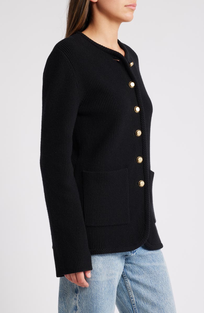 rag & bone Nancy Wool Blend Cardigan, Alternate, color,