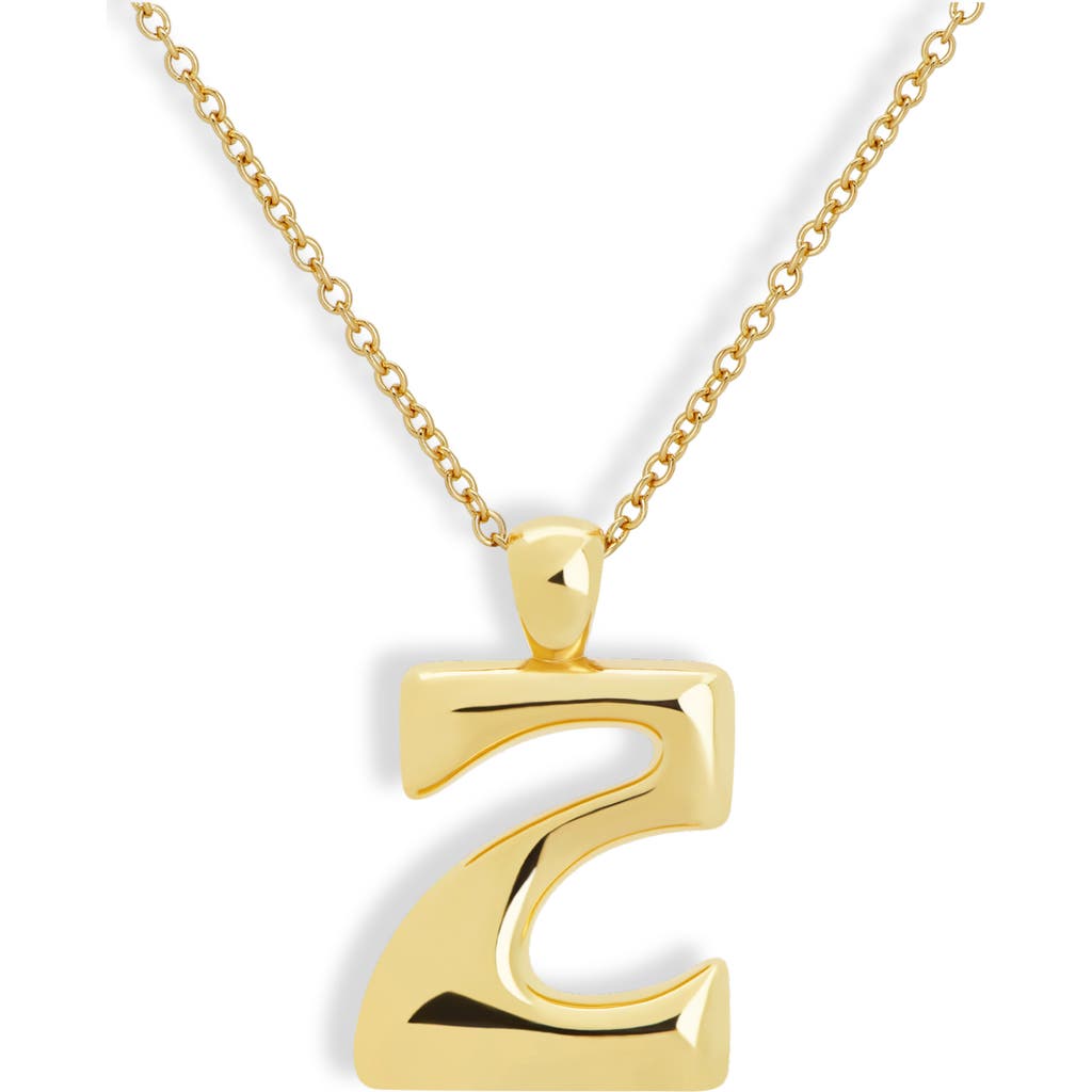MOD AND JO Blake Bubble Letter Pendant Necklace in Z  product