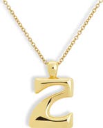 MOD + JO Blake Bubble Letter Pendant Necklace