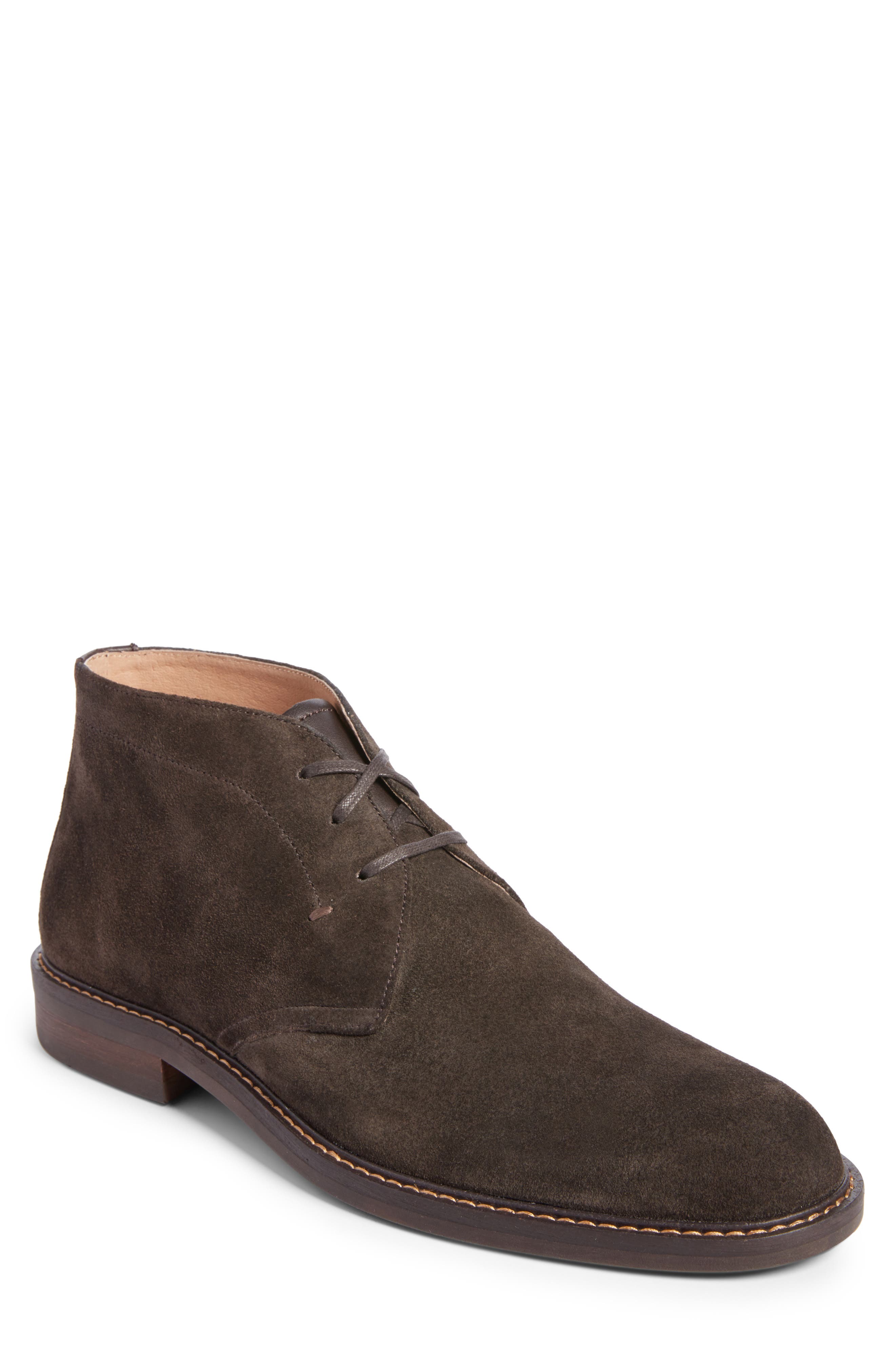 Barrett Chukka Boot, Main, color, CARBON SUEDE