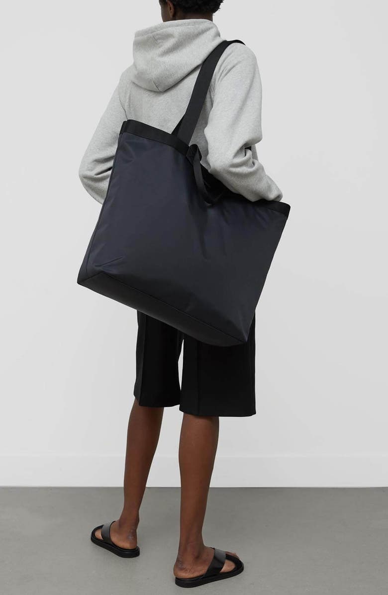 WANT Les Essentiels X-Large Broek Utility Tote Bag, Alternate, color, Obsidian Eco Nylon/ Black