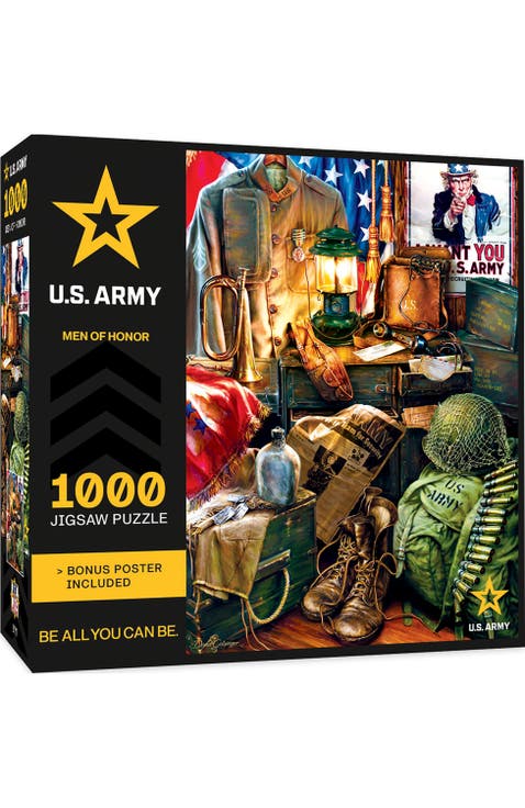 US Army Men of Honor 1000 Piece Puzzle