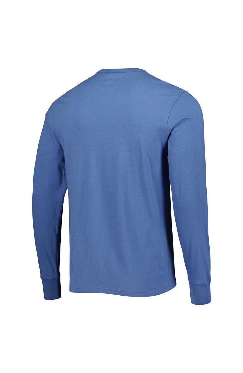 '47 Men's '47 Blue Detroit Lions Brand Wide Out Franklin Long Sleeve T-Shirt, Alternate, color, Blue