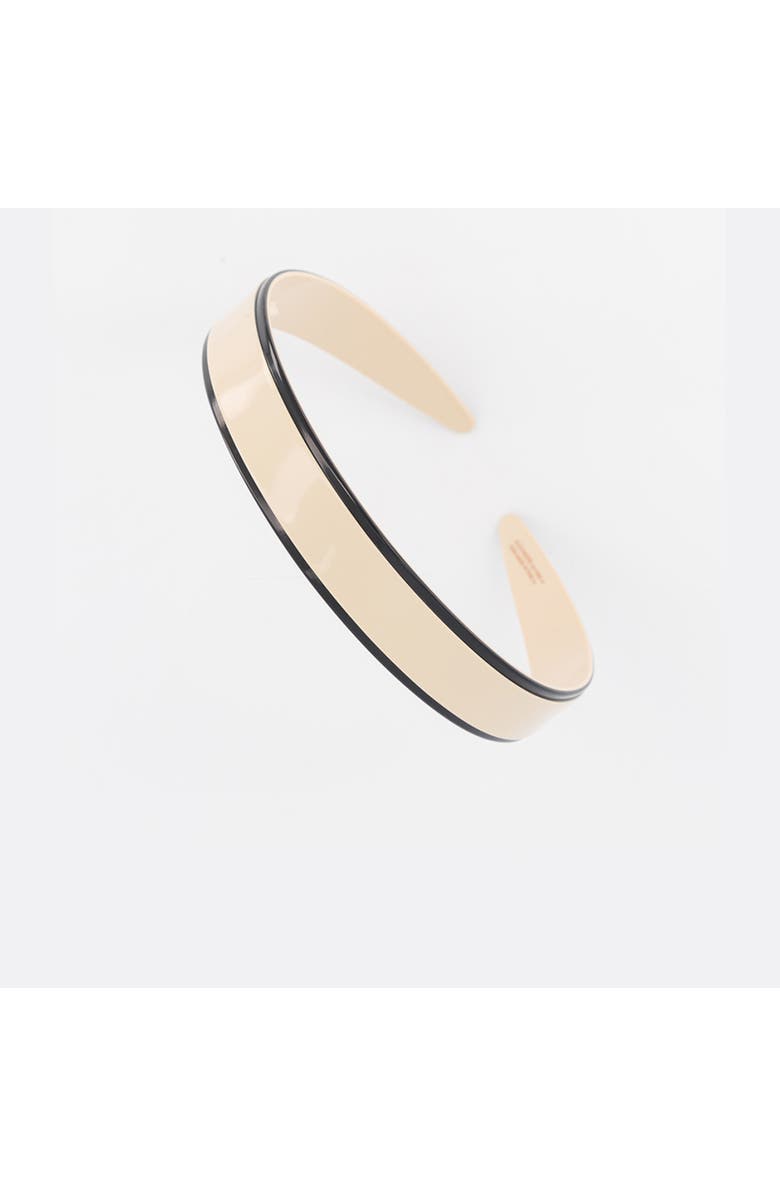 Alexandre de Paris St Honore Acetate Large Headband, Alternate, color, Beige