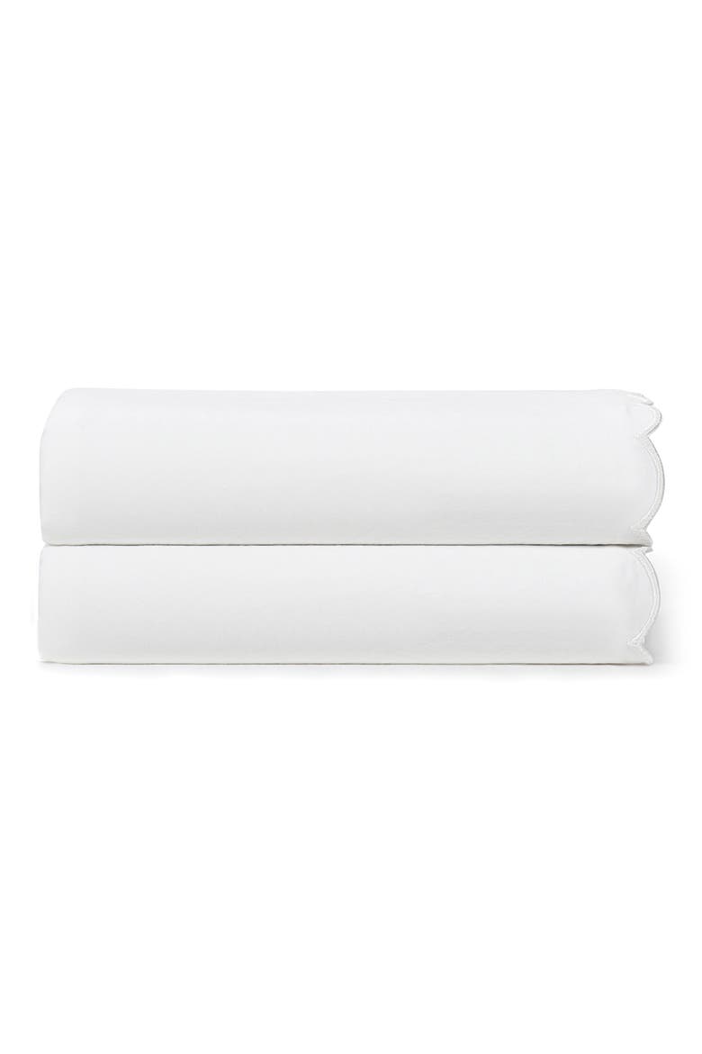 Set of 2 Scallop Cotton Pillowcases video
