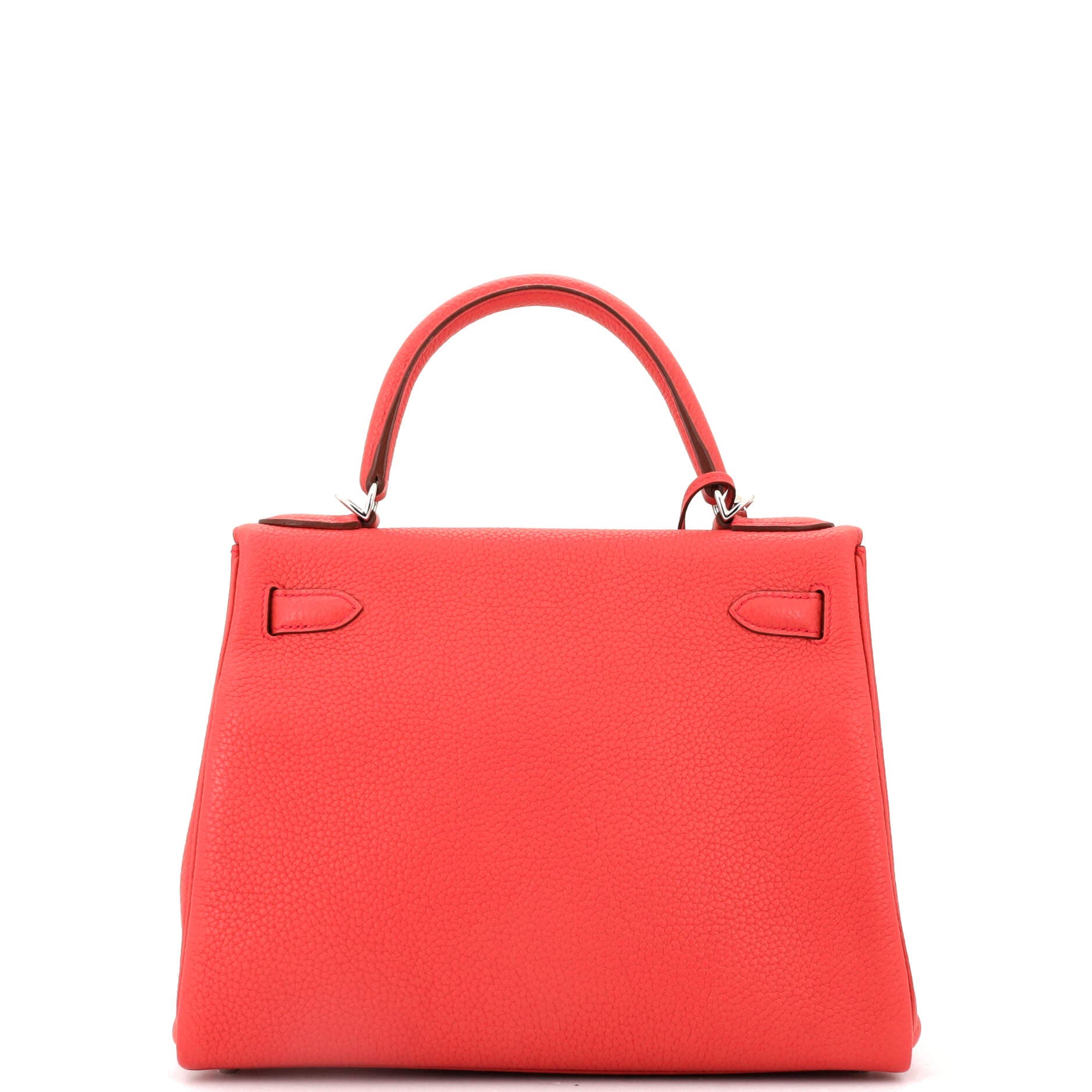 Pre-Owned Hermes Kelly Handbag Pink Togo with Palladium Hardware 28, Alternate, color, Bougainvillier