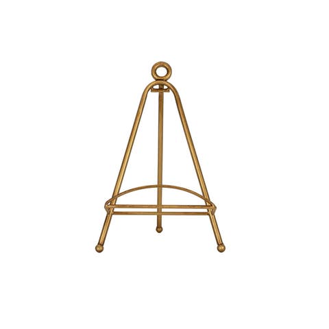 Boho Brass Decorative Metal Folding Easel