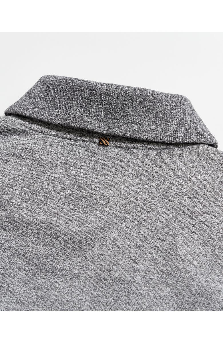 Billy Reid Mouline Shawl Collar Cotton Pullover, Alternate, color, 