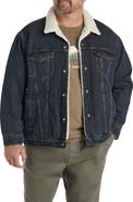 Levi's Big & Tall Night Shadows Faux Shearling Jacket