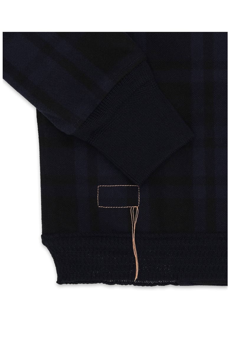 Nimiz Wool Blend Bomber Jacket, Alternate, color, Navy Blue