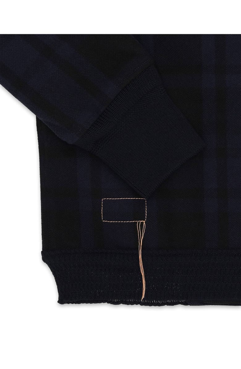 Fortela Nimiz Wool Blend Bomber Jacket, Alternate, color, Navy Blue