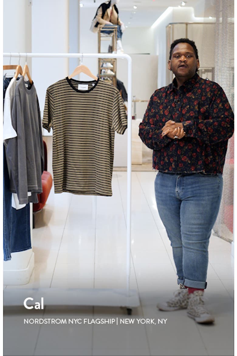 Stripe Crewneck T-Shirt video