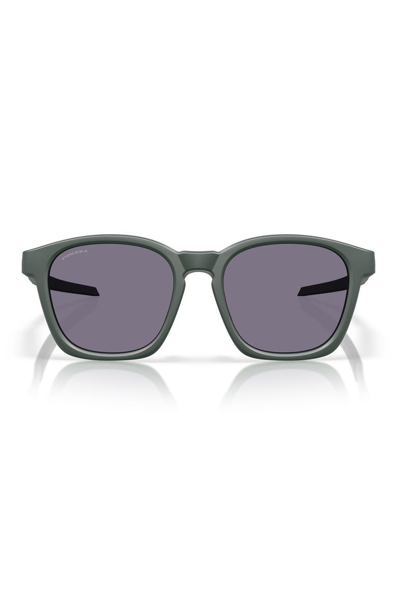 Gender Inclusive Shackle 52mm Square Sunglasses, Main, color, MT HUNTER GREEN / PRIZM GREY