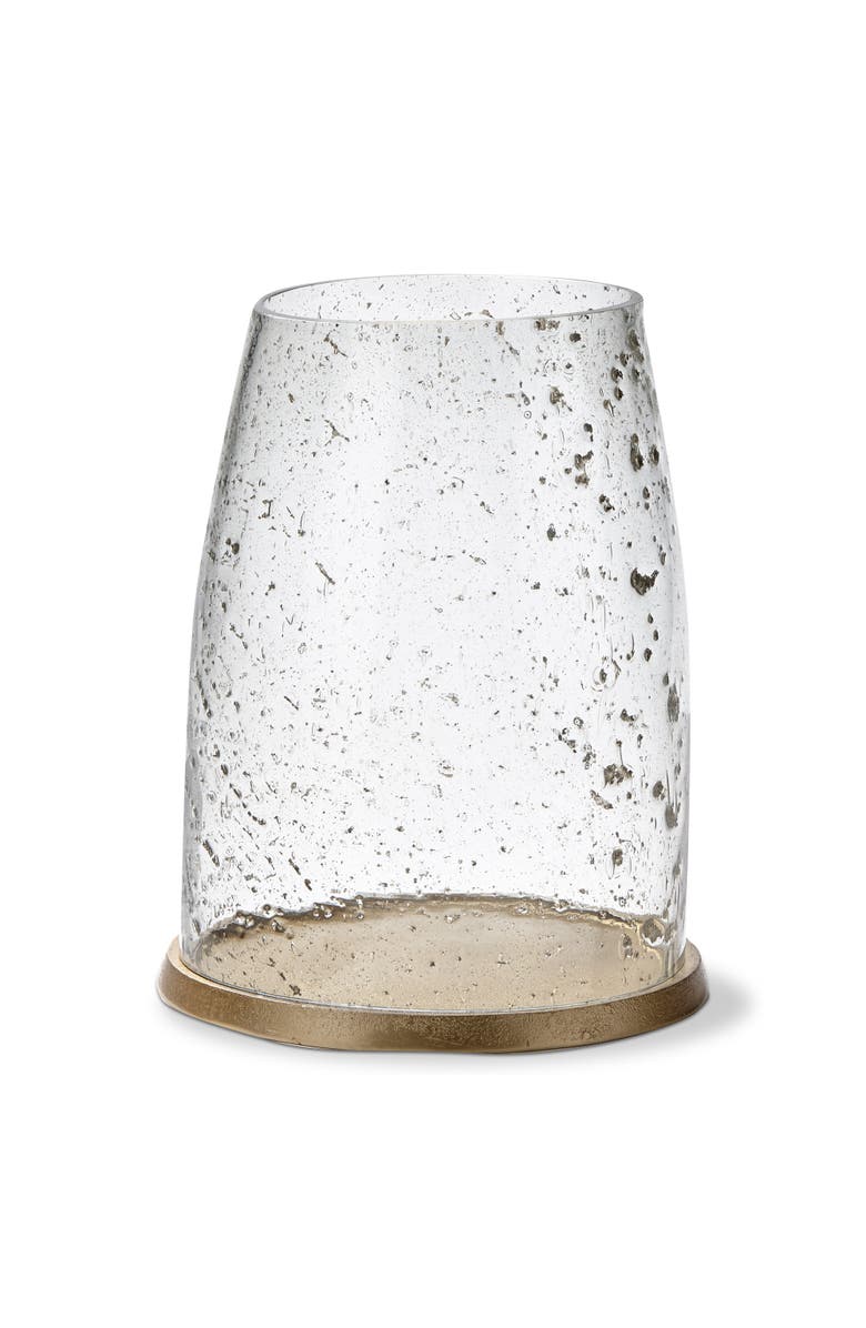 tag Large Clear Glass Hurricane Candle Holder for Pillar Candles, Main, color, Clear