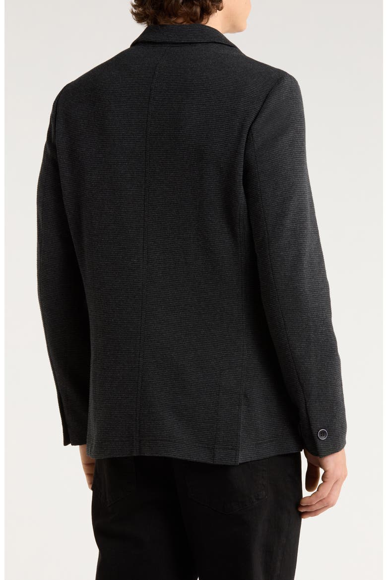Gracer Knit Sport Coat, Alternate, color, BLACK