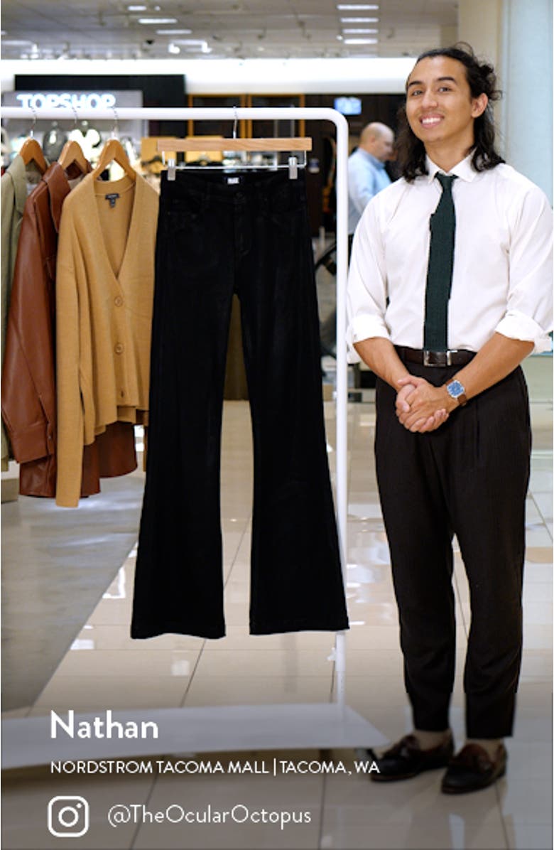 Women's Genevieve High Waist Flare Jeans, sales video thumbnail