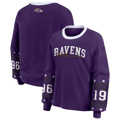 Women's WEAR by Erin Andrews  Purple Baltimore Ravens Sport Long-Sleeve T-Shirt