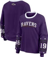 WEAR by Erin Andrews Women's WEAR by Erin Andrews  Purple Baltimore Ravens Sport Long-Sleeve T-Shirt
