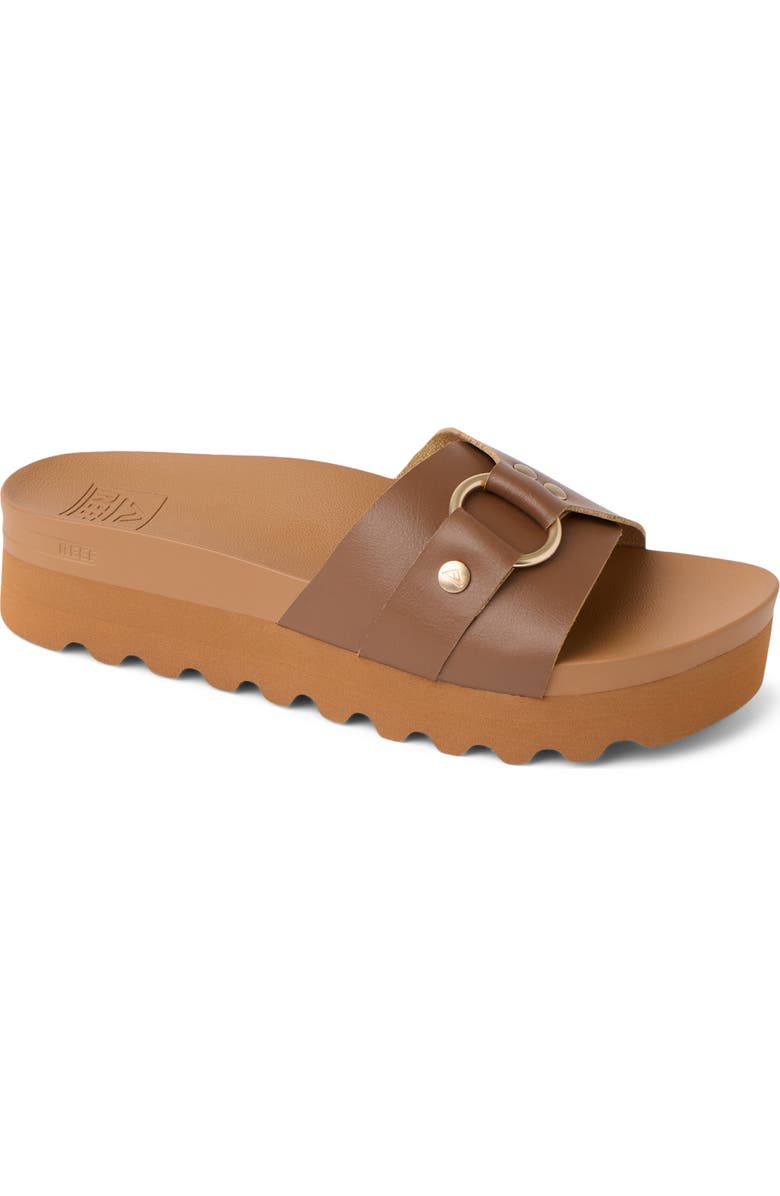 Reef Vista Sadie Platform Sandal, Main, color, Chocolate