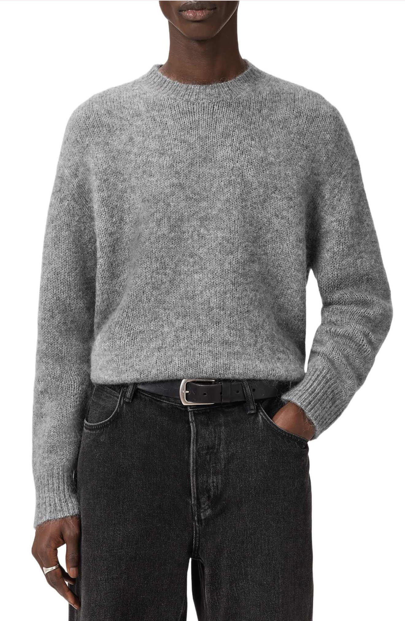 AllSaints Coby Crewneck Wool & Mohair Sweater