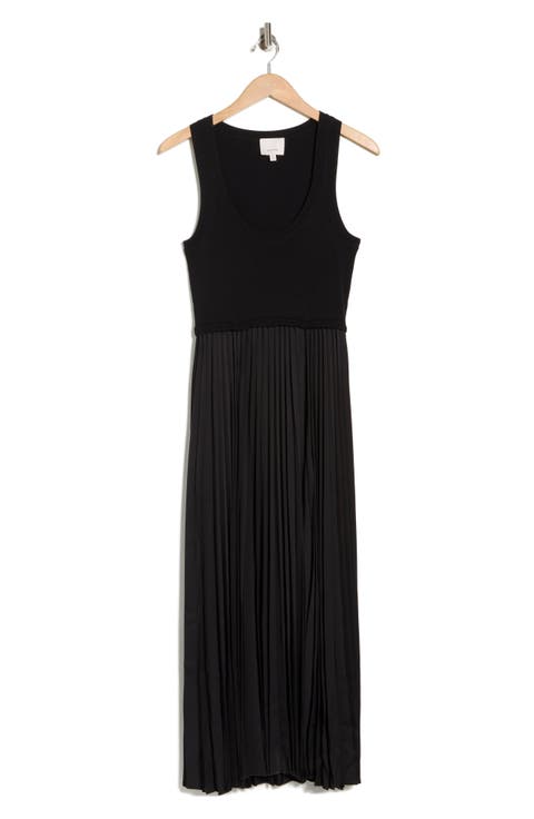 Parma Pleated Midi Dress