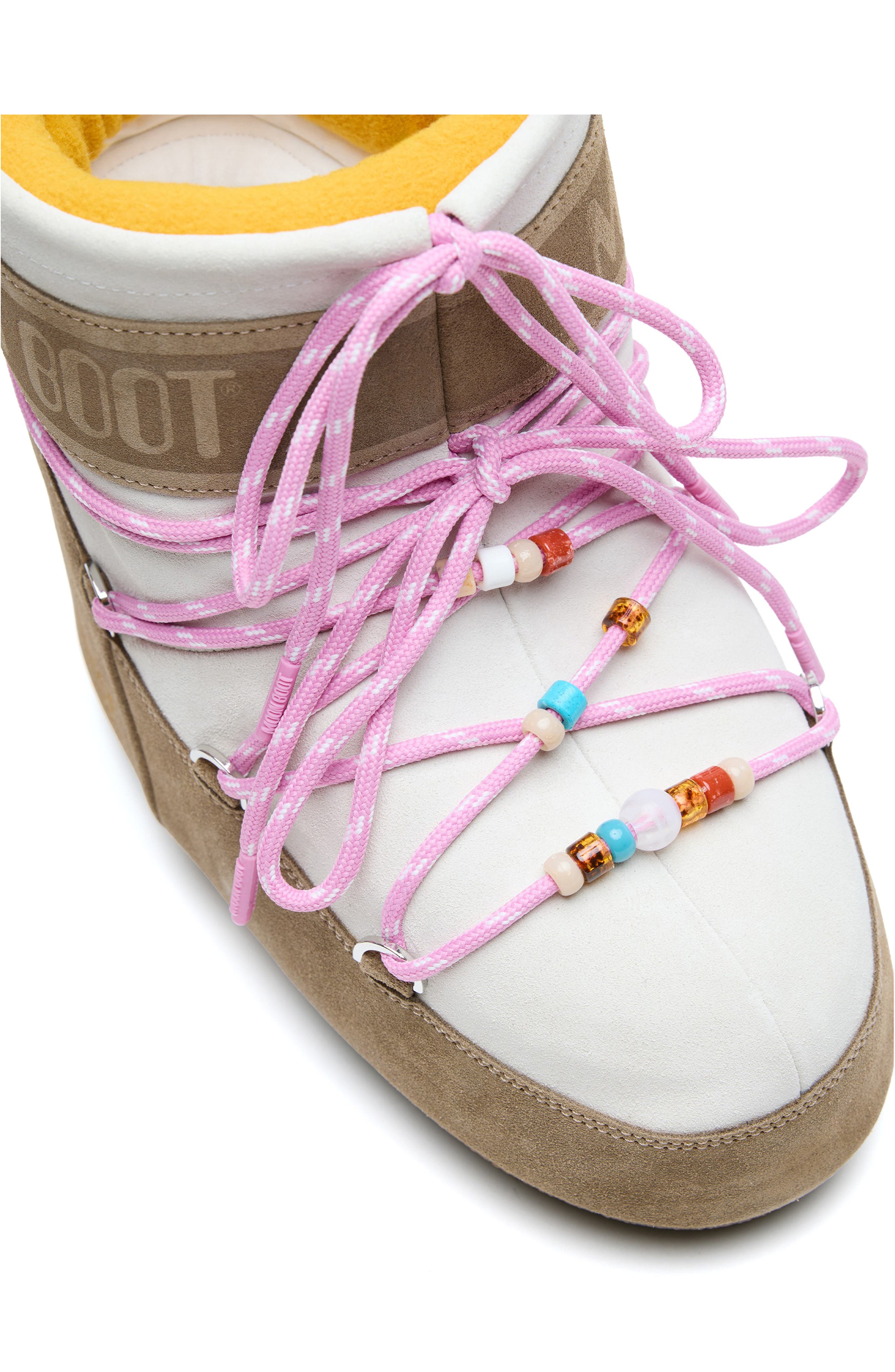 Moon Boot<sup>®</sup> x Guest In Residence Icon Low Boot, Alternate, color, Honey/ White Sand