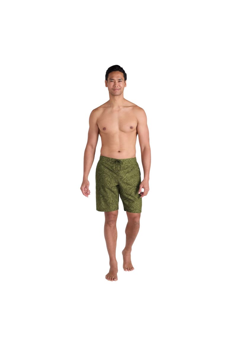 Ocean Tropical Board Shorts, Alternate, color, Dark Khaki