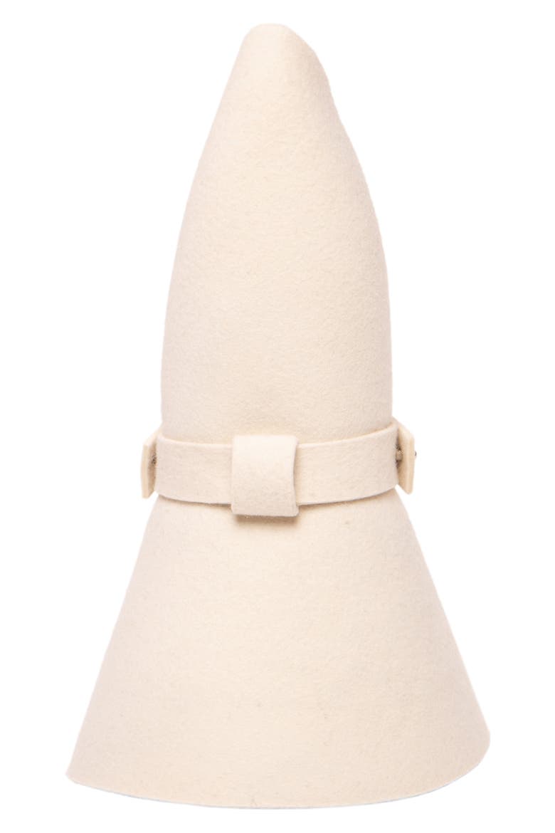 Packable Wool Felt Hat, Alternate, color, IVORY