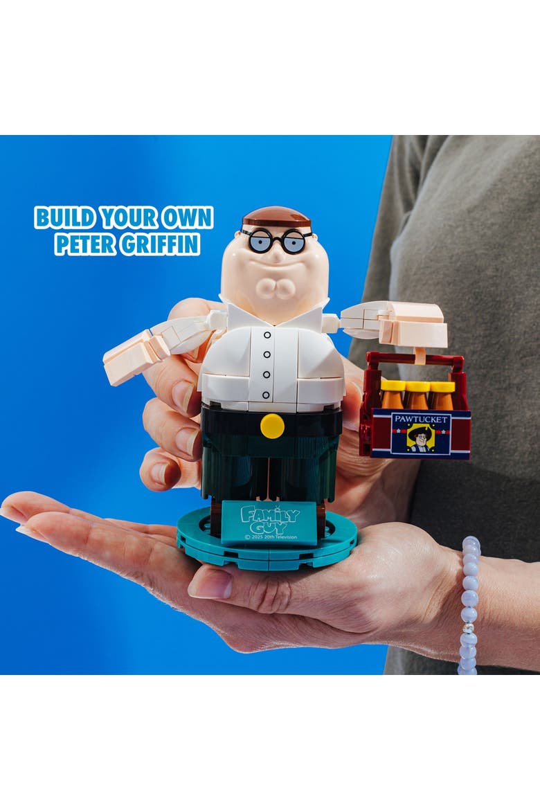 Family Guy Peter Griffin Building Set, Alternate, color, None