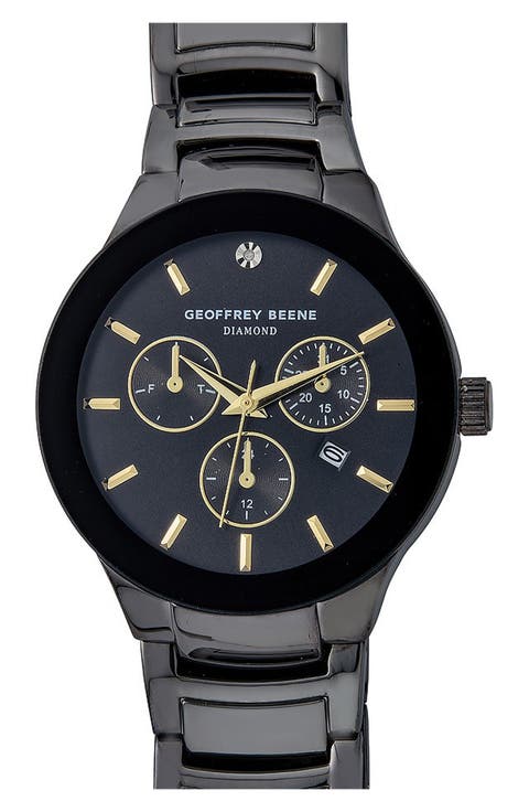 Genuine Diamond Bracelet Watch, 41mm - 0.001ct.