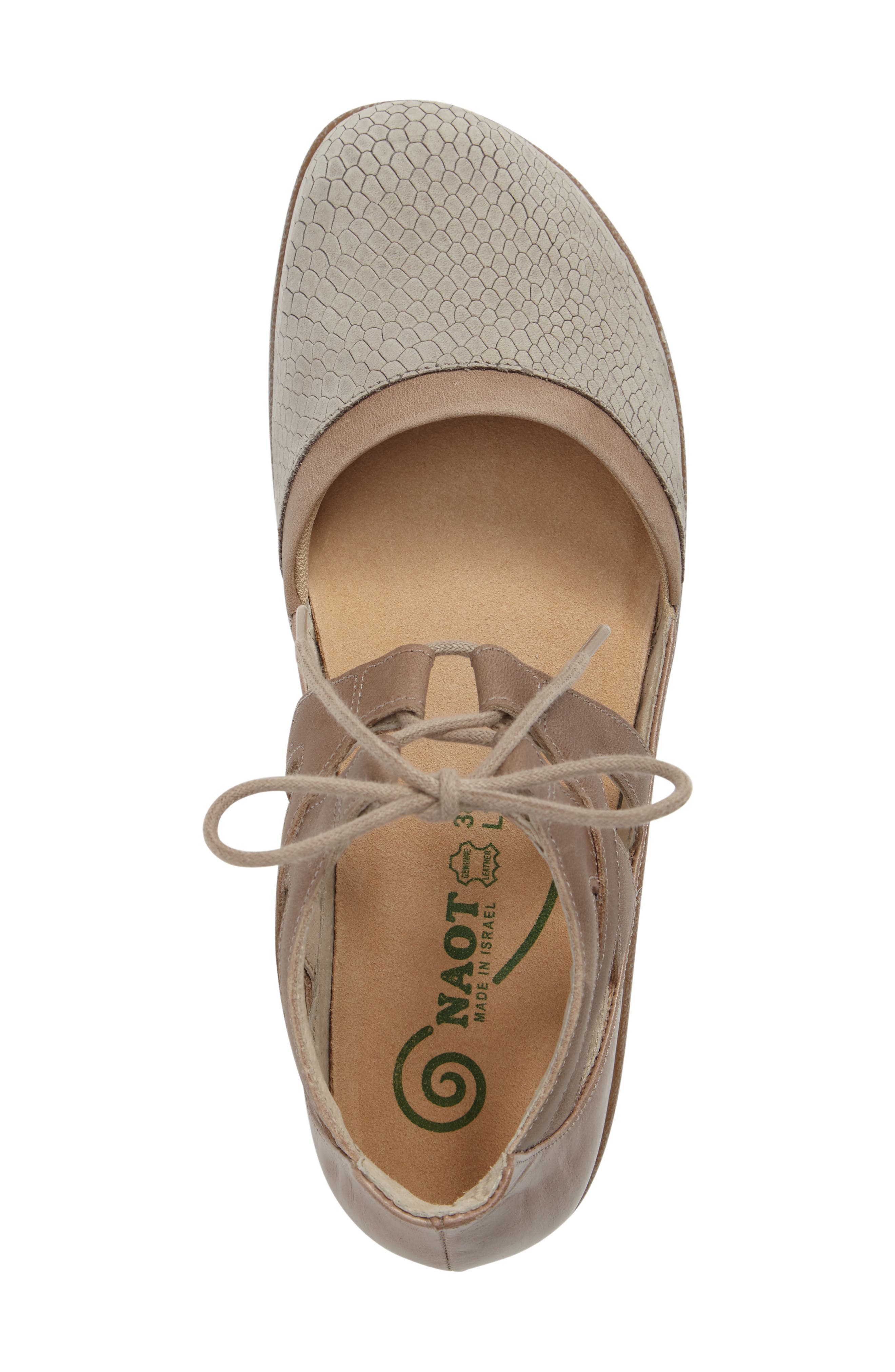 Kata Lace-Up Sandal, Alternate, color, BEIGE LEATHER