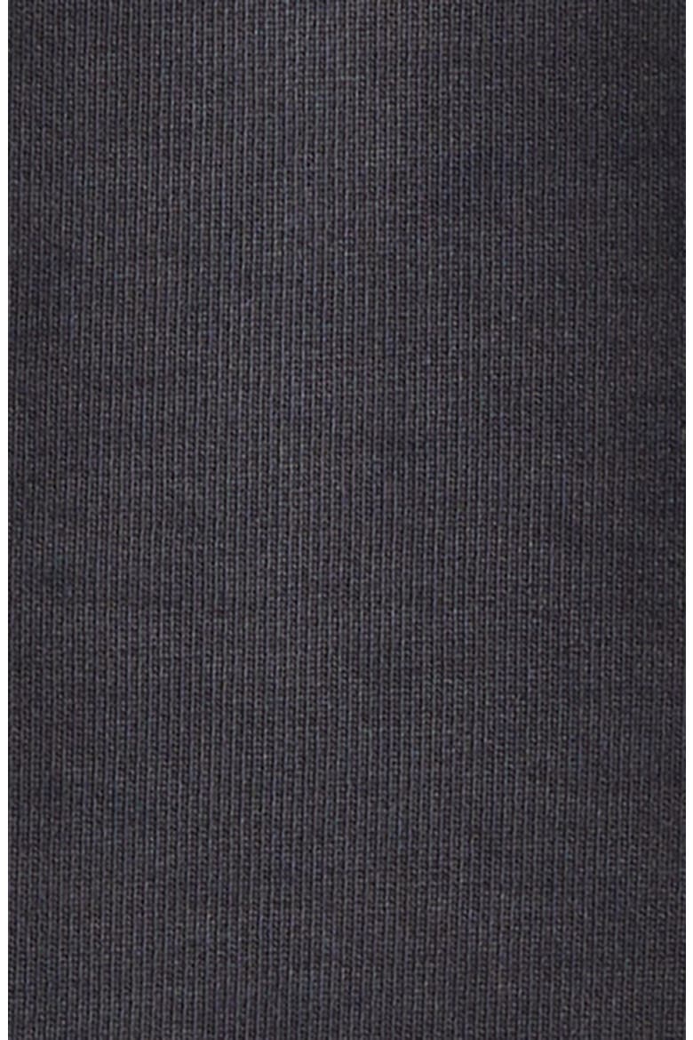 Cotton & Wool French Terry Crewneck Sweatshirt, Alternate, color, BLACK HEATHER