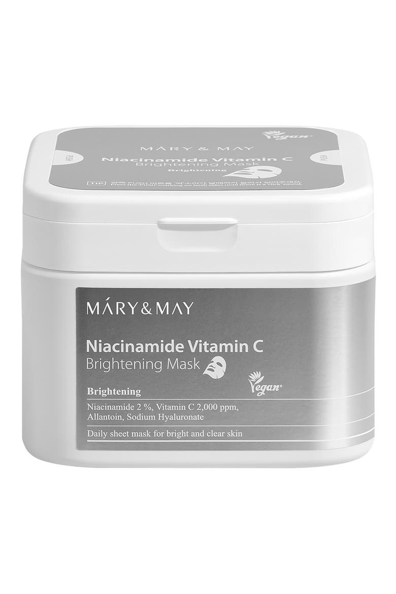 Niacinamide Vitamin C Brightening Mask, Main, color, NO COLOR