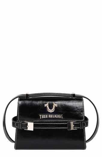 True Religion Buckle Tab Flap Crossbody Bag