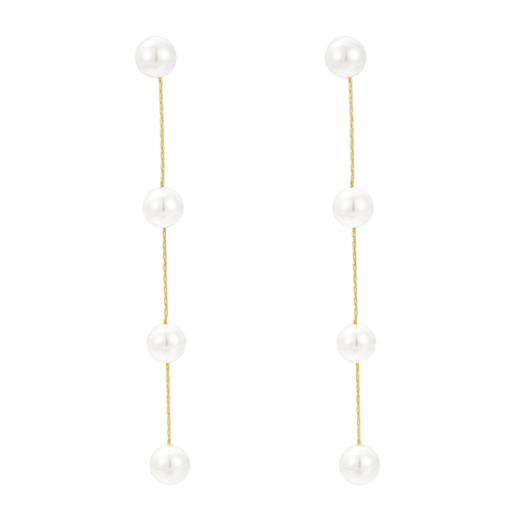 Luna Pearl Drop Earrings