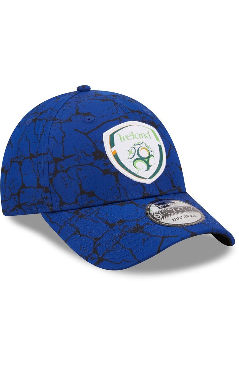 New Era Men's New Era Blue Ireland National Team Marble 9FORTY Adjustable Hat, Alternate, color, Blue