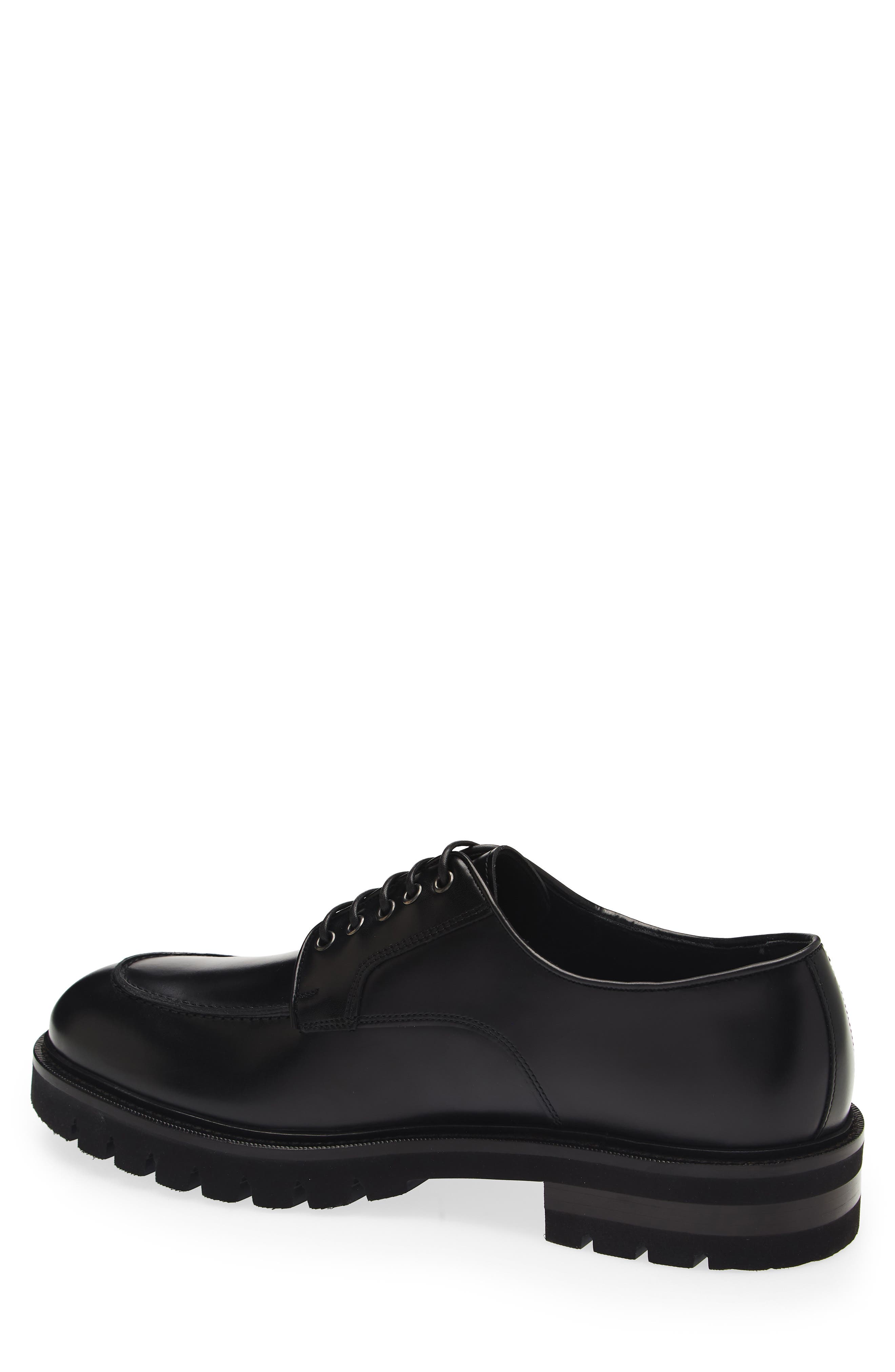 FERRAGAMO Alf Apron Toe Oxford, Alternate, color, Nero